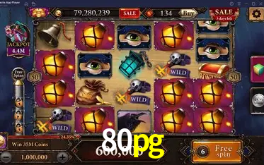 APP oficial da 80pg para mobile